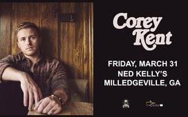 Corey Kent in Milledgeville, GA on Friday, March 31st!