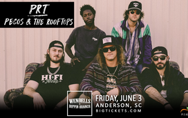 Pecos & The Rooftops are coming back to Anderson, SC!