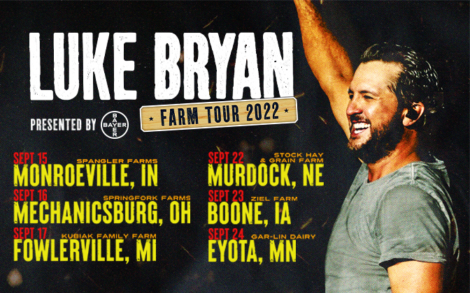 luke bryan farm tour 2023 fowlerville mi