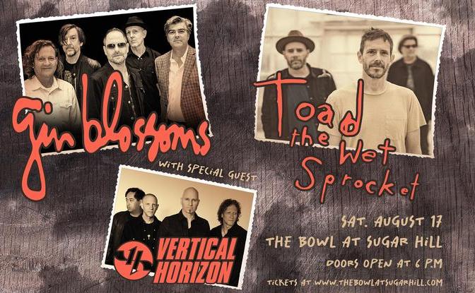 Gin Blossoms and Toad the Wet Sprocket