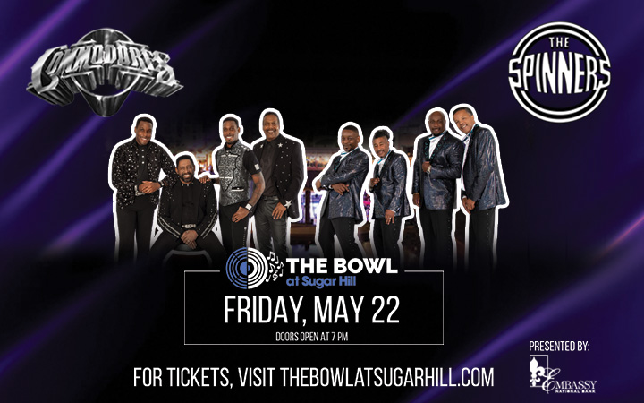 The Commodores and The Spinners 