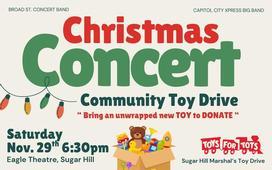 FREE Community Christmas "Toys for Tots" concert 2025