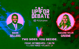 It's Up for Debate presented by Polymarket: Bakari Sellers vs. Marjorie Taylor Greene