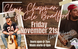 Chris Chapman & Cole Bradford LIVE In Vinny's Attic