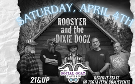 Rooster & The Dixie Dogs Live in Vinny's Lounge