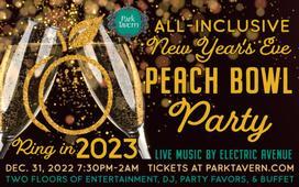 All-Inclusive NYE Peach Bowl Party with DJ, Electric Avenue Performance & Countdown